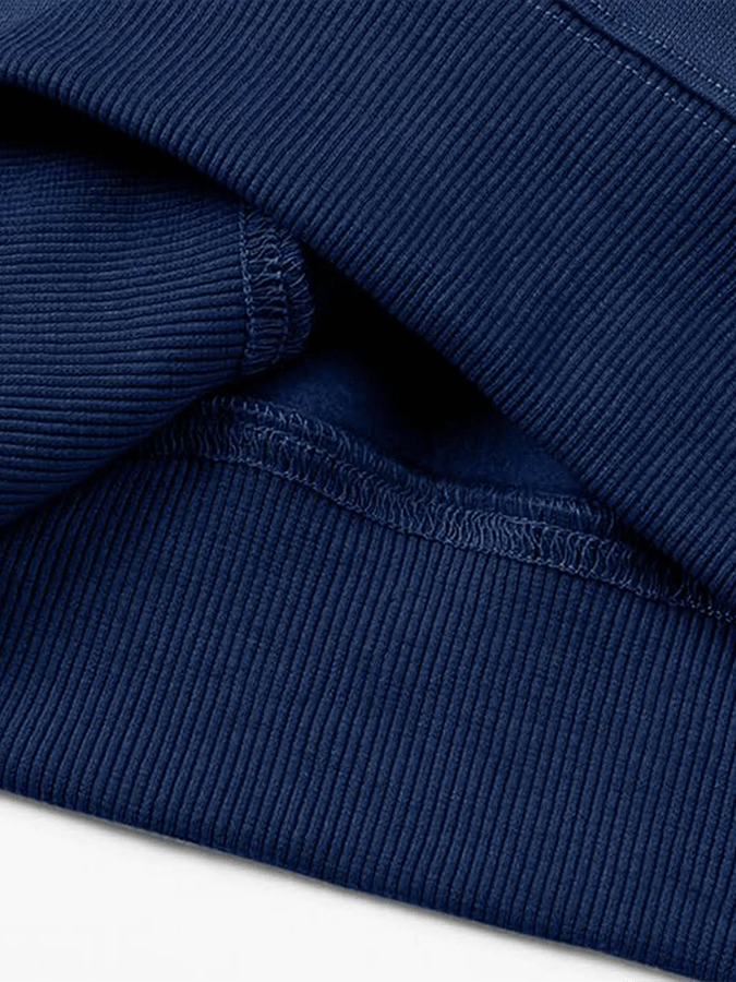 Men's Fashionable Color Block Half Zip Outdoor Casual Sweatshirt