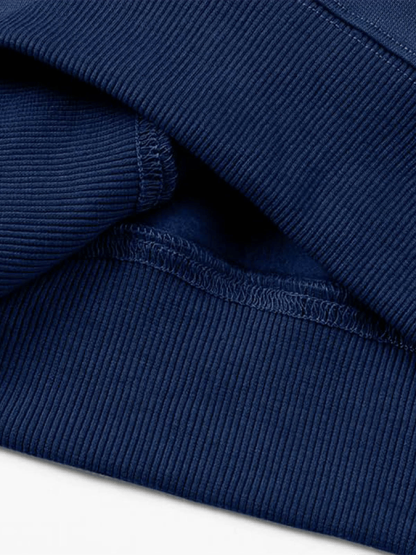 Men's Fashionable Color Block Half Zip Outdoor Casual Sweatshirt