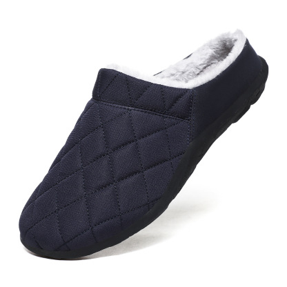 KOMFORTABLE WEICHE HALF DRAG LÄSSIGE BAUMWOLLSCHUHE AUS FLEECE FÜR HERREN