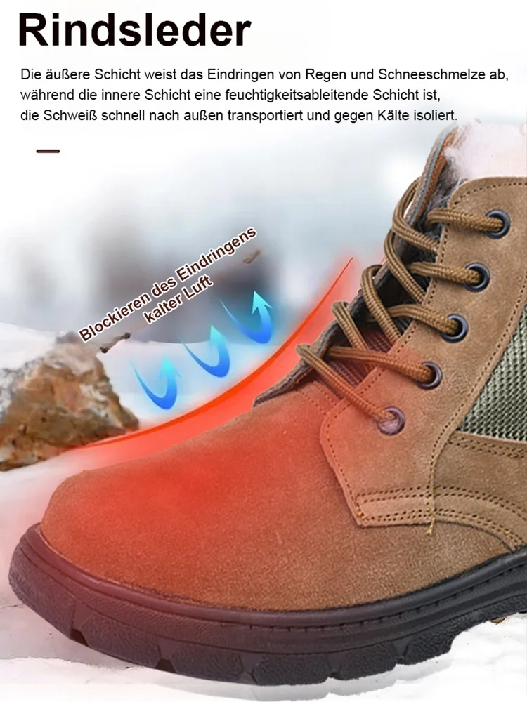 Warmes taktisches Schuhwerk aus -40-Grad-Wolle