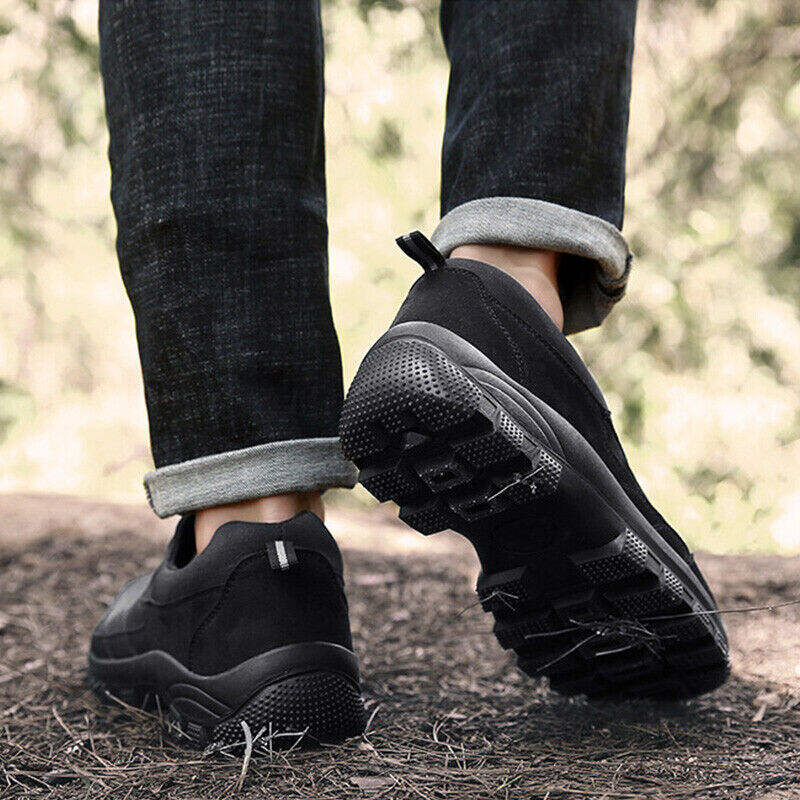 🔥Bestseller – Männer Outdoor wasserdichte Leder Wildleder Schuhe Casual Walking Wanderschuhe