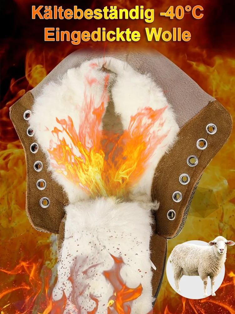 Warmes taktisches Schuhwerk aus -40-Grad-Wolle