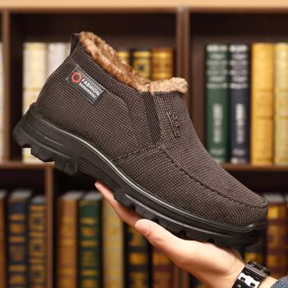 Bequeme und warme orthopädische Slipper für Herren