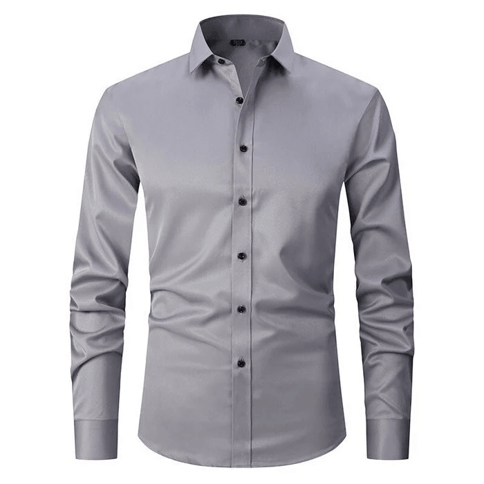 🔥Plus Size (S~8XL) Men's Shirts🔥Breathable High Elasticity Anti Wrinkle Shirt