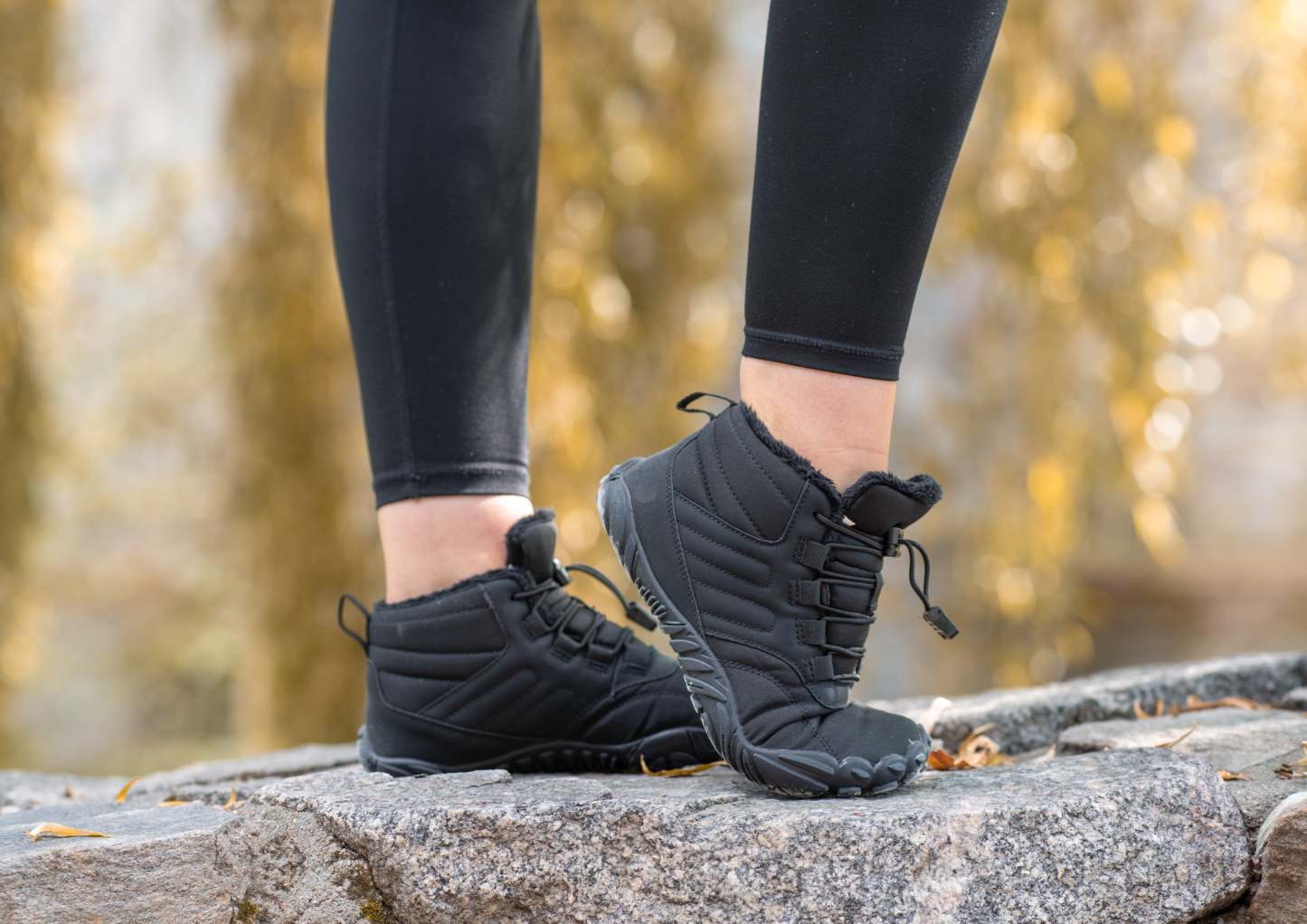 Orthopädische Thermo-Barfußschuhe für Herbst & Winter