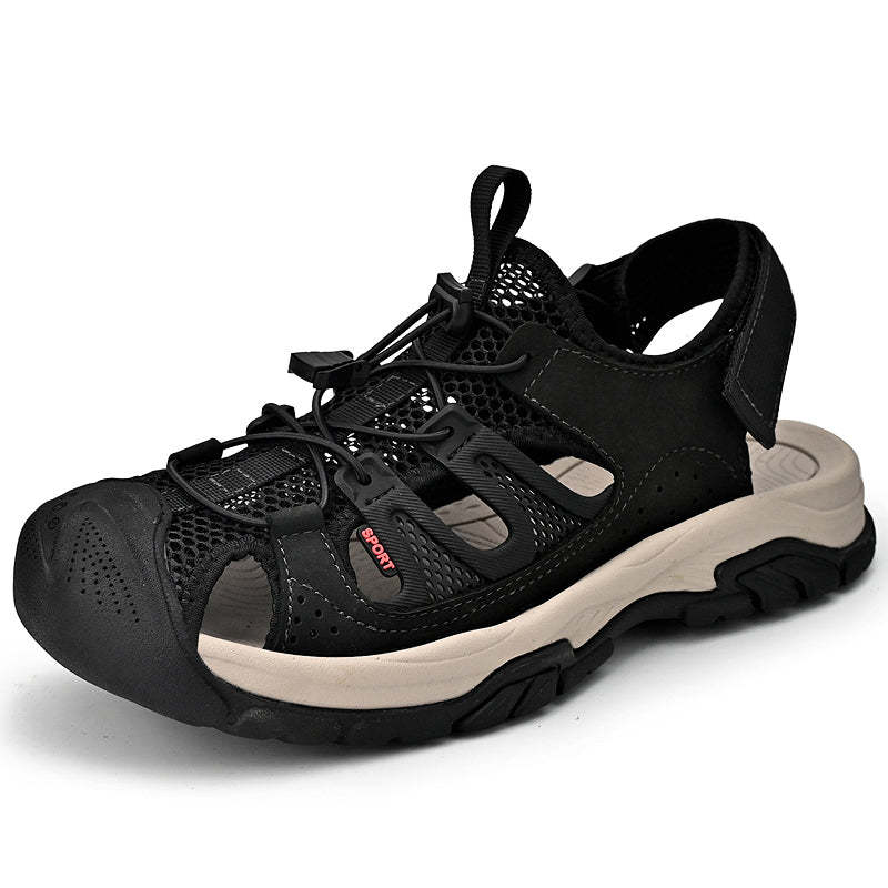 Men's Soft Leather Quick-Dry Breathable Outdoor shoes