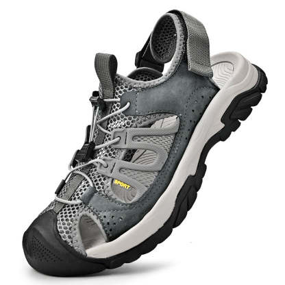 Men's Soft Leather Quick-Dry Breathable Outdoor shoes