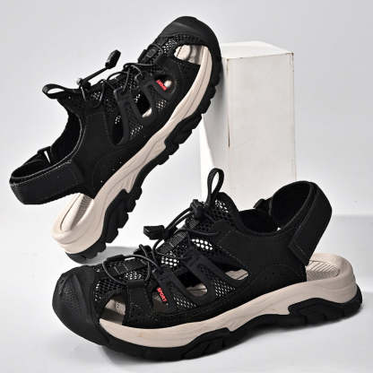 Men's Soft Leather Quick-Dry Breathable Outdoor shoes