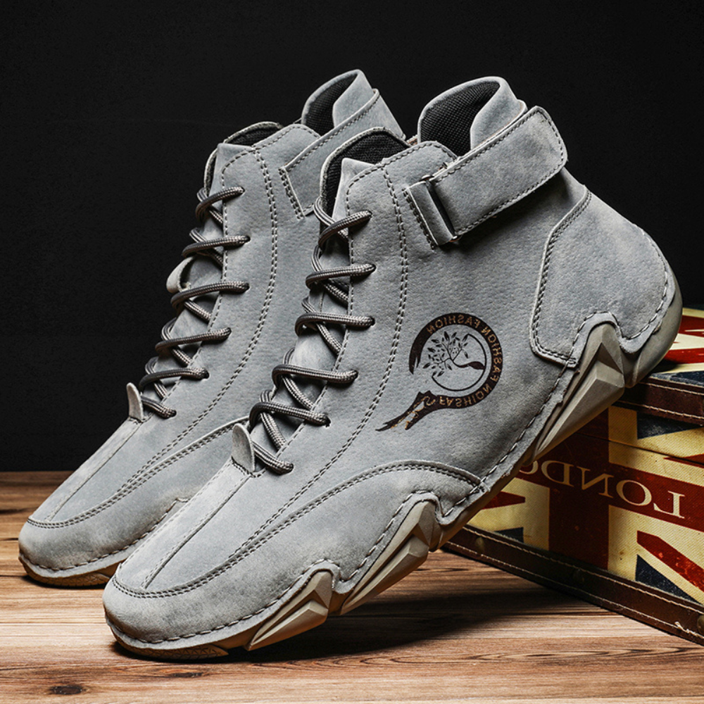 Ultra-bequeme und rutschfeste Barfußschuhe aus Echtleder (Unisex)