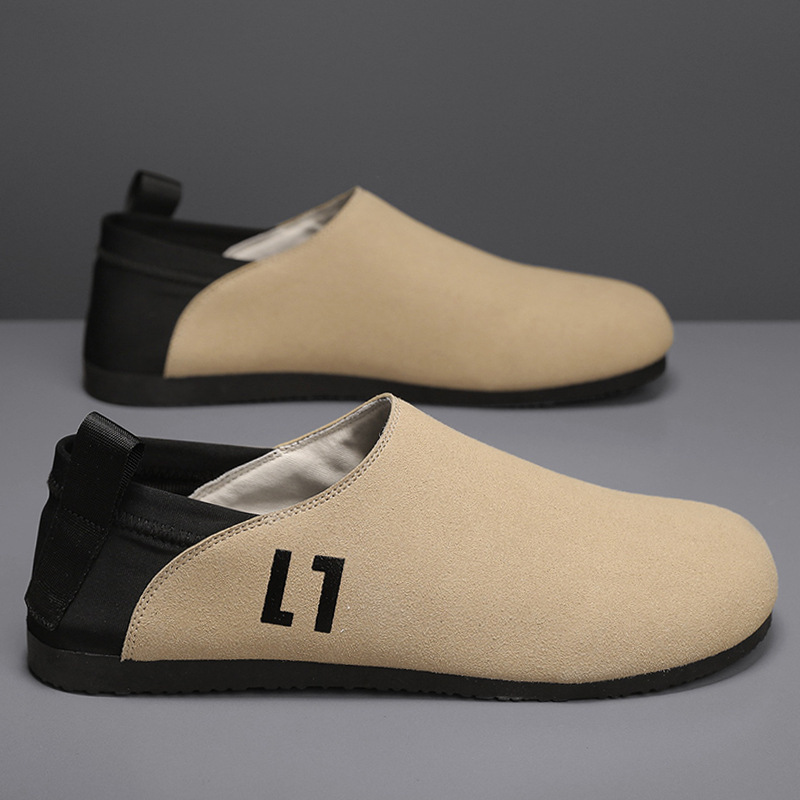 New summer lightweight slip-on beans shoes