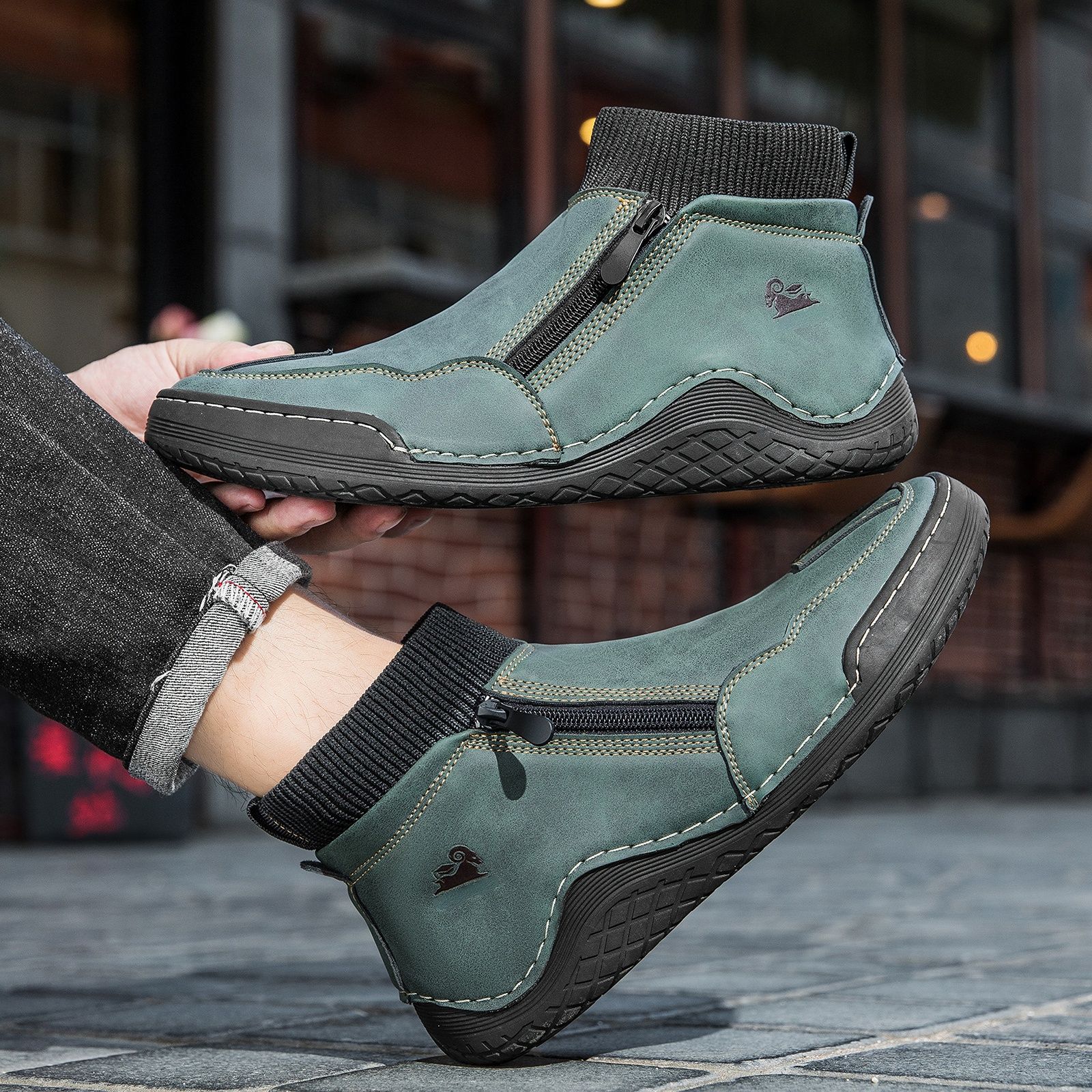 🔥On This Week Sale 70% OFF🔥Men's Casual Sneakers - Breathable Synthetic Upper, Non-Slip Rubber Sole, Comfortable Fabric Lining for Walking & Driving