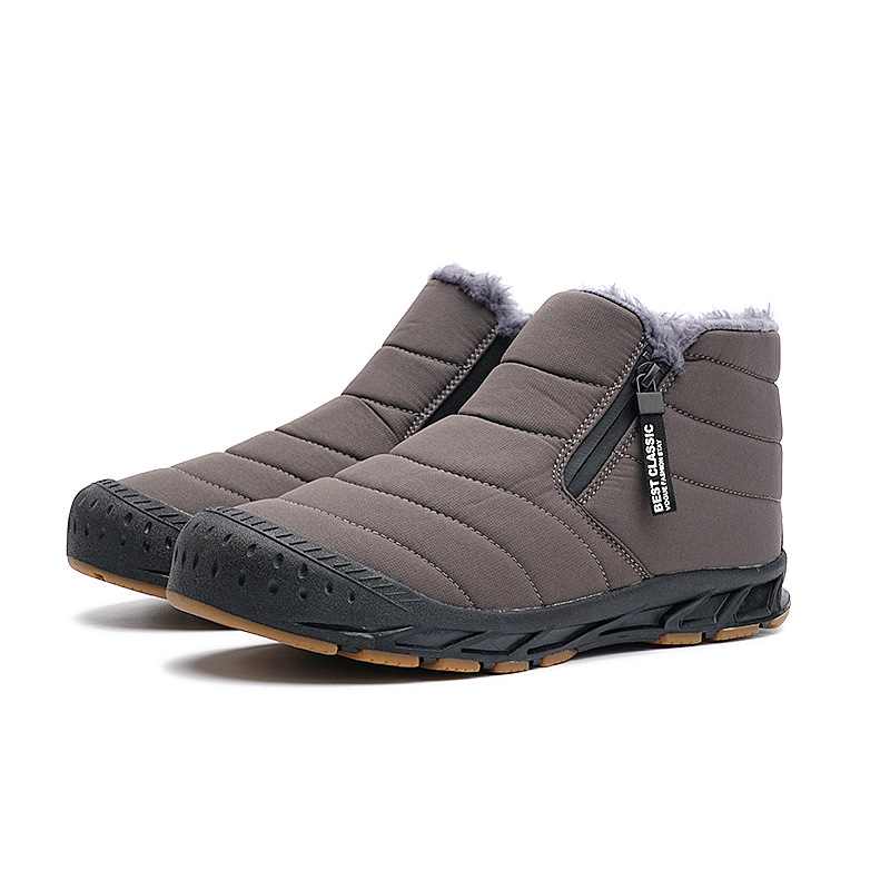 Winter Warm Mountaineering High-Bonker Velvet Outdoor Snow Boots Thickened Warm Shoes
