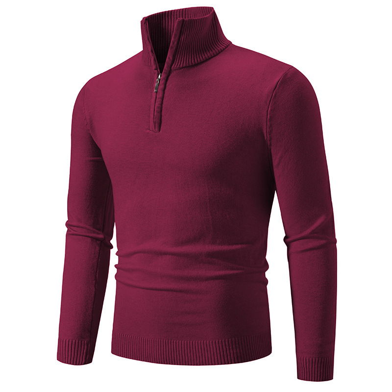 Men's New Cashmere Collar Pullover Shirt