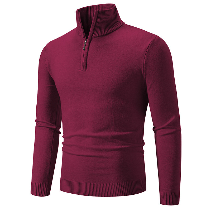 Men's New Cashmere Collar Pullover Shirt