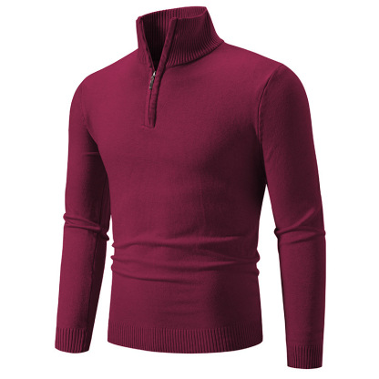 Men's New Cashmere Collar Pullover Shirt