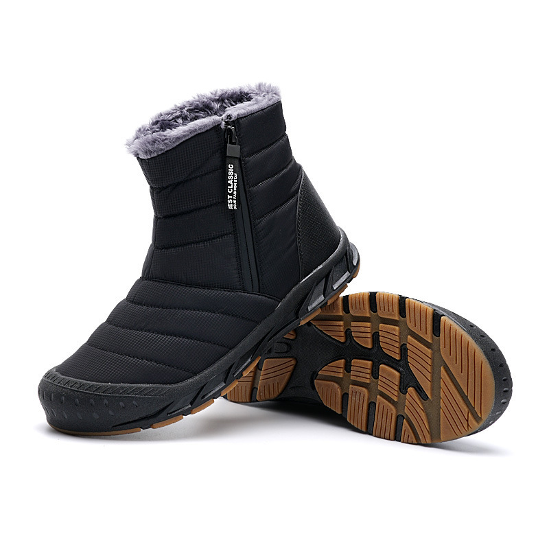 Winter Warm Mountaineering High-Bonker Velvet Outdoor Snow Boots Thickened Warm Shoes