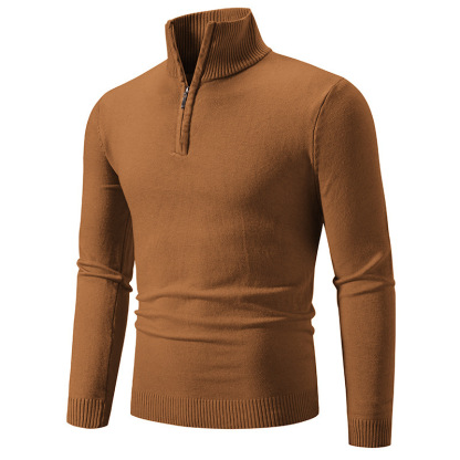 Men's New Cashmere Collar Pullover Shirt