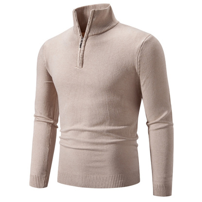Men's New Cashmere Collar Pullover Shirt