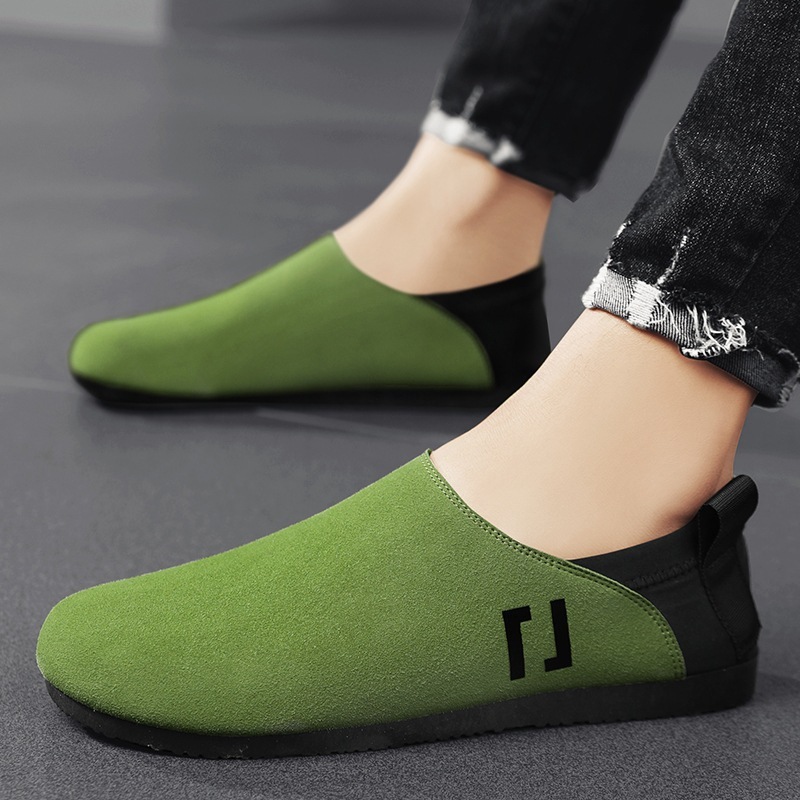 New summer lightweight slip-on beans shoes