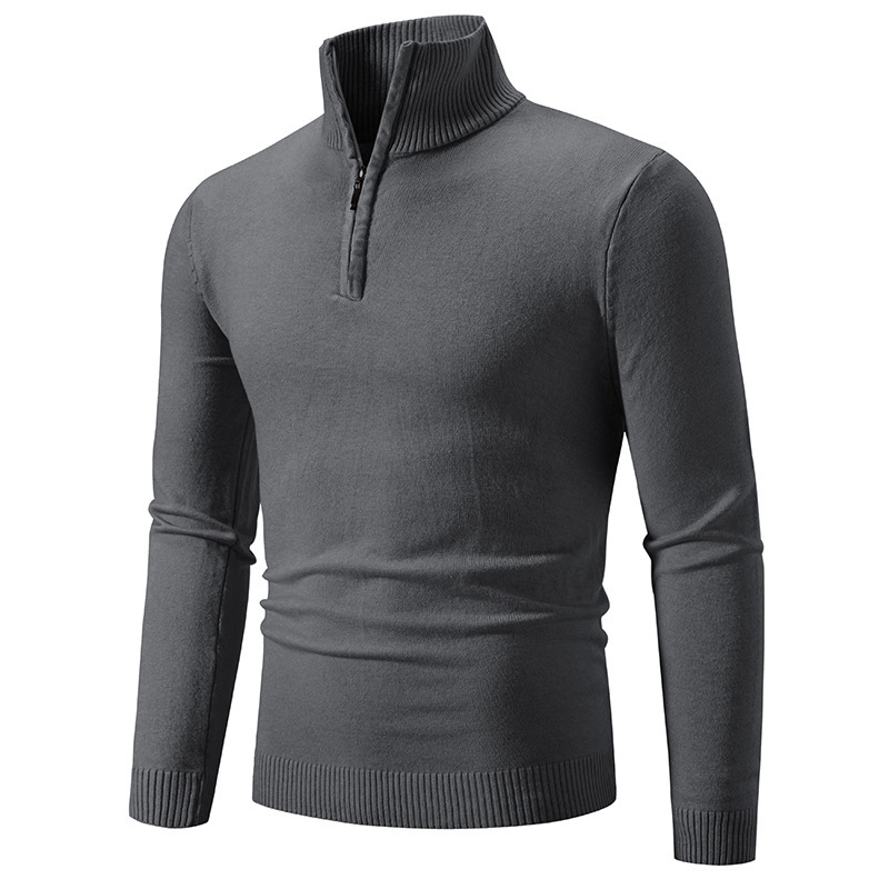 Men's New Cashmere Collar Pullover Shirt