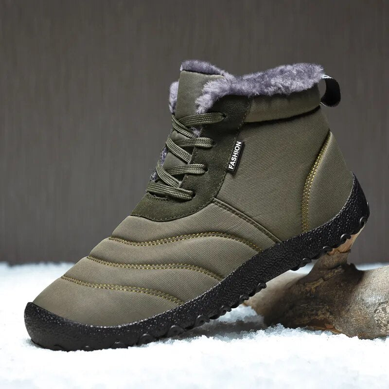 Warme orthopädische Winterschuhe