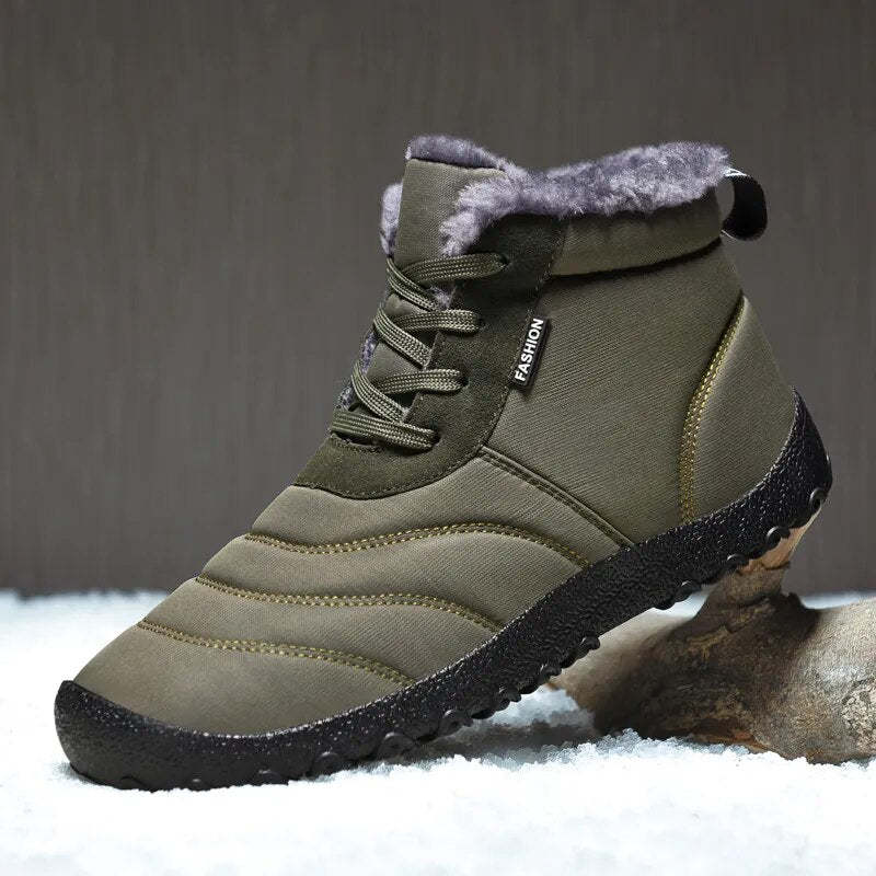 Warme orthopädische Winterschuhe