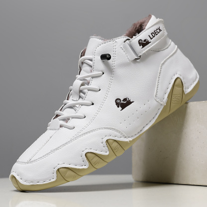 Handgemacht Ultra-bequeme und rutschfeste Barfußschuhe aus Echtleder (Unisex)