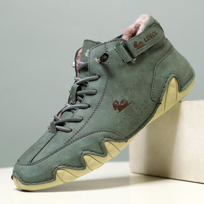 Handgemacht Ultra-bequeme und rutschfeste Barfußschuhe aus Echtleder (Unisex)