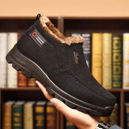 Bequeme und warme orthopädische Slipper für Herren