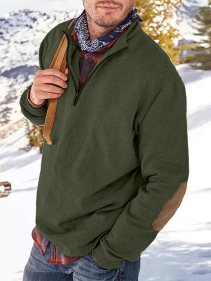 Freizeitjacke aus Kaschmir für Herren mit Reißverschluss