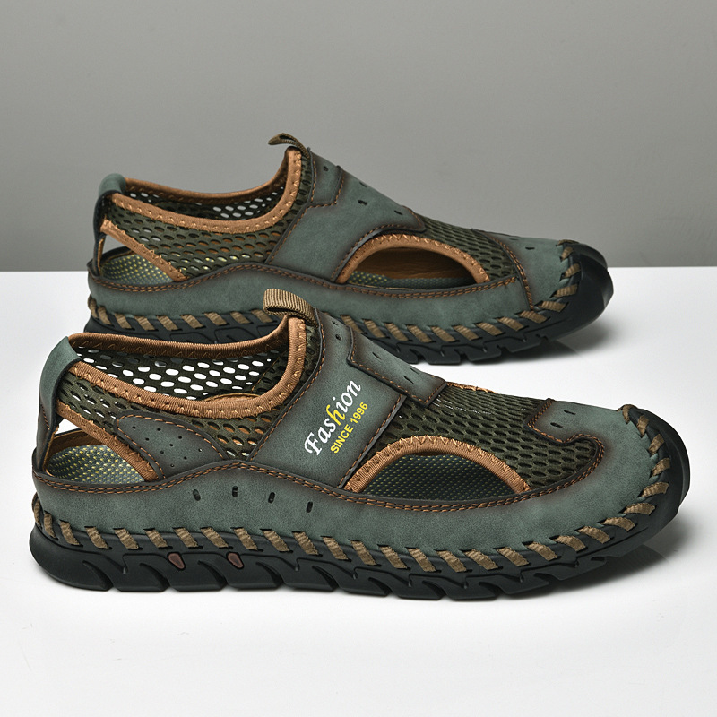 Bequeme Rutschfeste Herrensandalen mit Fußgewölbe