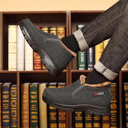 Bequeme und warme orthopädische Slipper für Herren