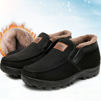 Men's Good arch support Outdoor Warm Lightweight Walking Slip On Sneakers