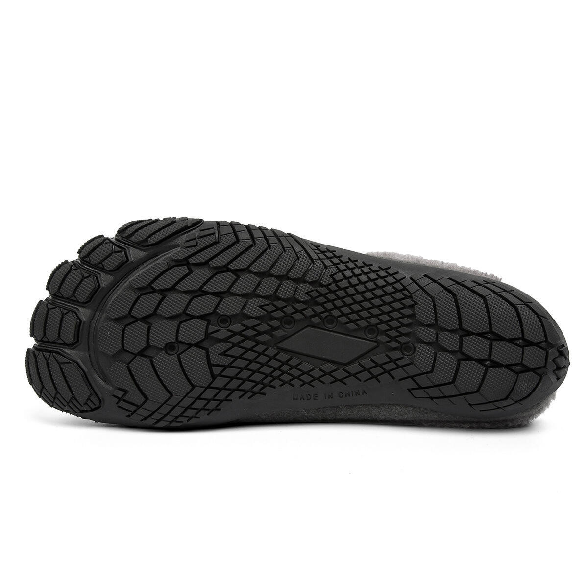 Men's Comfort Winter Warm Fleece Lined Casual Slippers Waterproof Indoor Outdoor Non-slip House Shoes