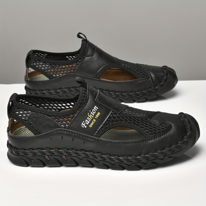 Bequeme Rutschfeste Herrensandalen mit Fußgewölbe