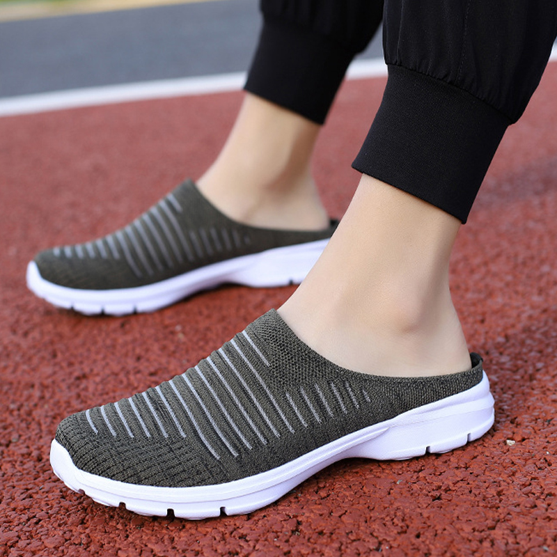 Unisex Breathable Comfortable Lightweight Half Slippers