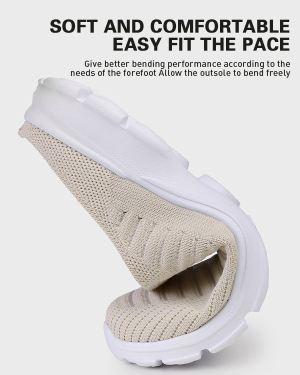 Unisex Breathable Comfortable Lightweight Half Slippers