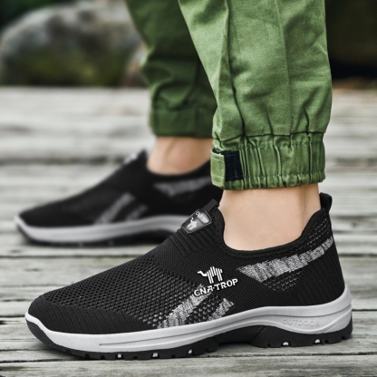 Neue orthopädische, atmungsaktive Herren-Wanderschuhe für ältere Menschen