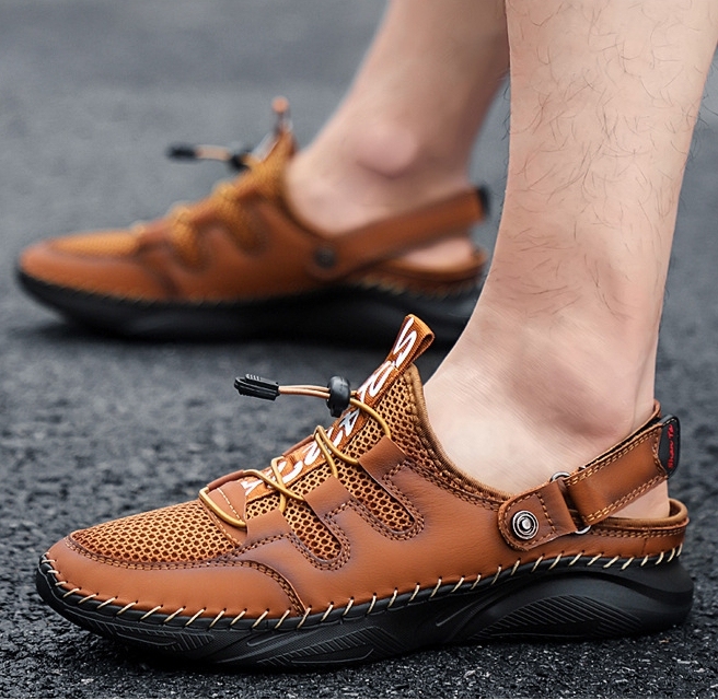 🔥TODAY 70% OFF - Mirco Leather Sandals Shoes