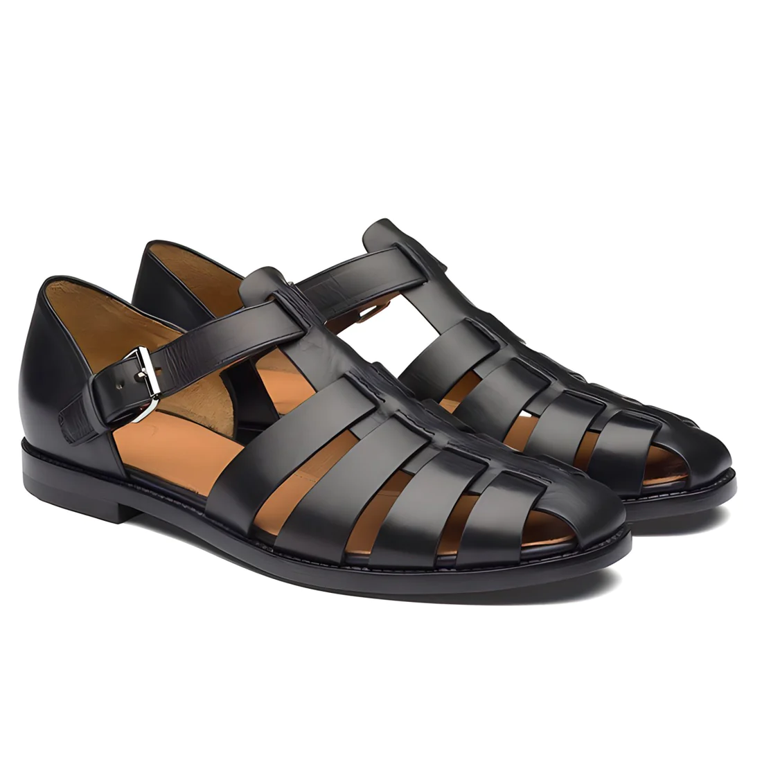 Robert - Herrensandalen aus Leder