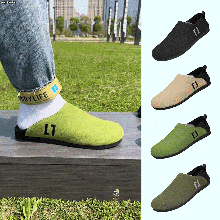 New summer lightweight slip-on beans shoes