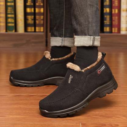 Bequeme und warme orthopädische Slipper für Herren