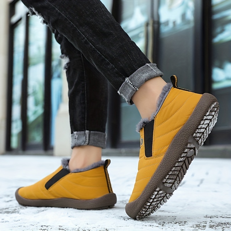 MEN'S SHORT BOOTS SNOW BOOTS WINTER COMFORTABLE WARM CASUAL SHOES