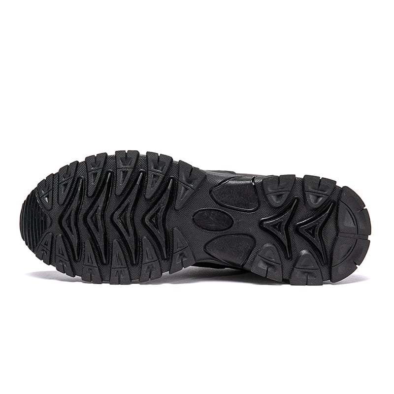 Men's Comfortable Leather Sneakers with Arch Support & Shock Absorption