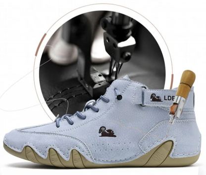 Handgemacht Ultra-bequeme und rutschfeste Barfußschuhe aus Echtleder (Unisex)