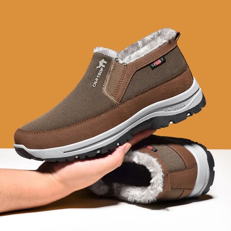 Herren-Schuhe zur Unterstützung des Fußgewölbes und atmungsaktiv sowie leicht und rutschfest