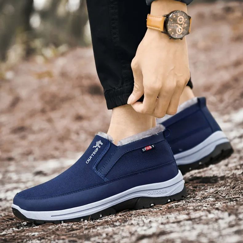 Herren-Schuhe zur Unterstützung des Fußgewölbes und atmungsaktiv sowie leicht und rutschfest