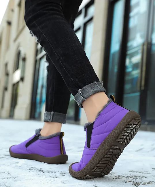 Warme, rutschfeste Winterschuhe aus Baumwollsamt für Männer und Frauen