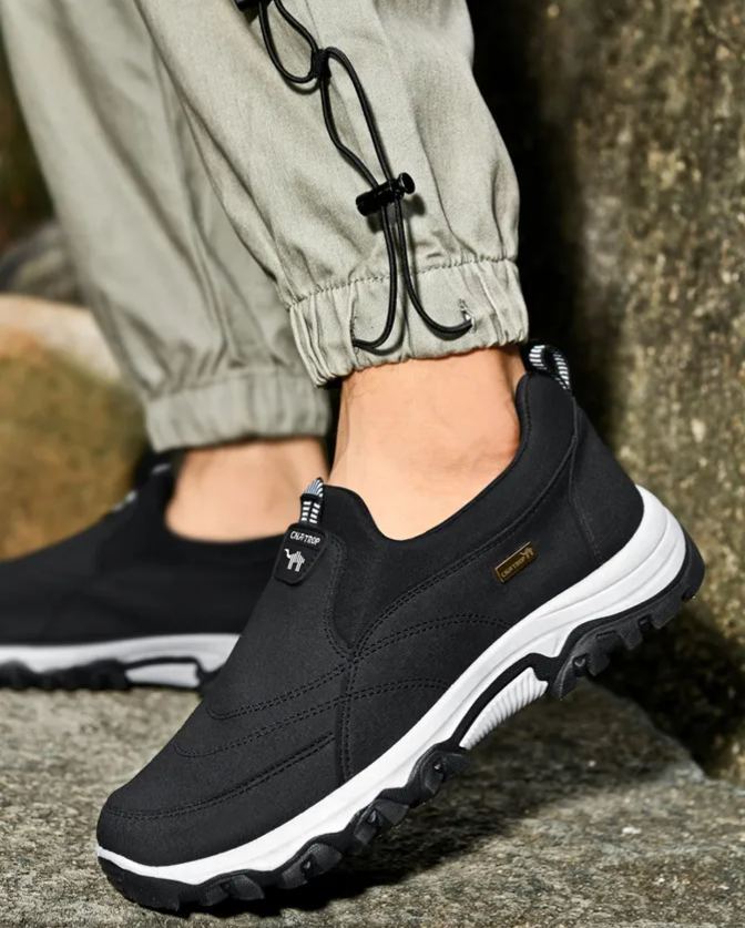 Atmungsaktive Freizeitschuhe Low-Top-Outdoor-Sportschuhe mit weicher Sohle für Herren