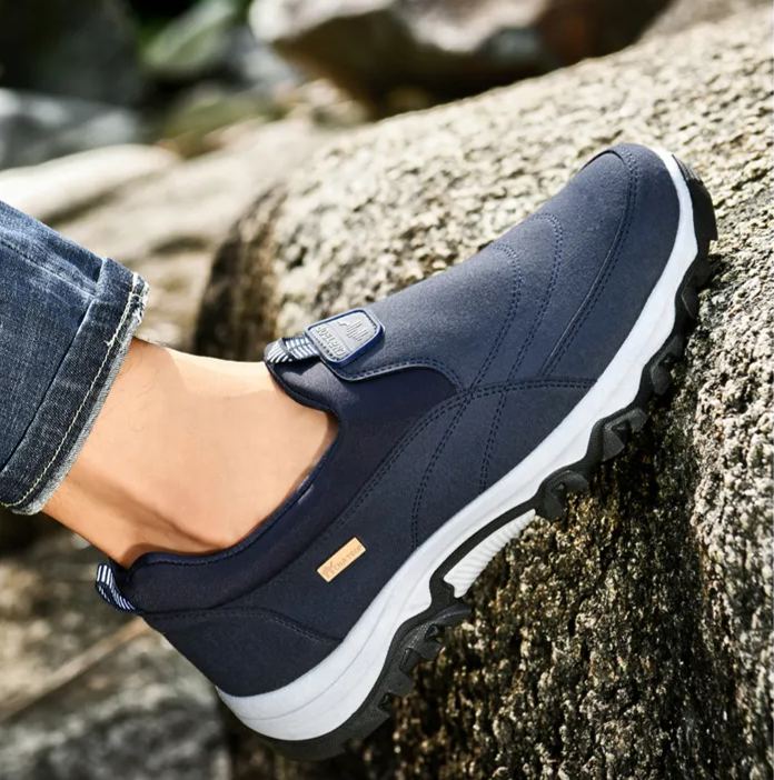 Atmungsaktive Freizeitschuhe Low-Top-Outdoor-Sportschuhe mit weicher Sohle für Herren